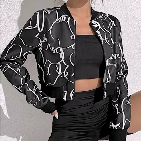 Designer Graphics Zip Up. - Picture 12 of 13